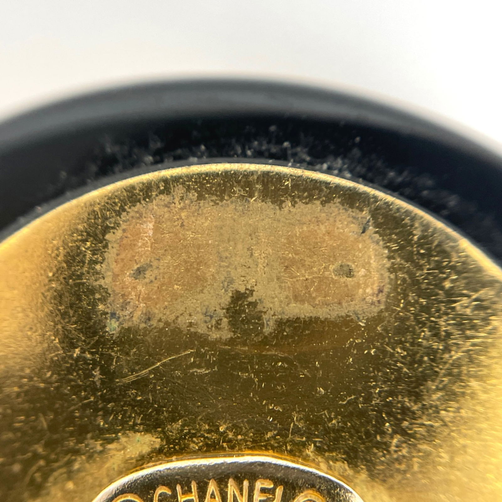 Plastic Chanel Clip Earrings - 4