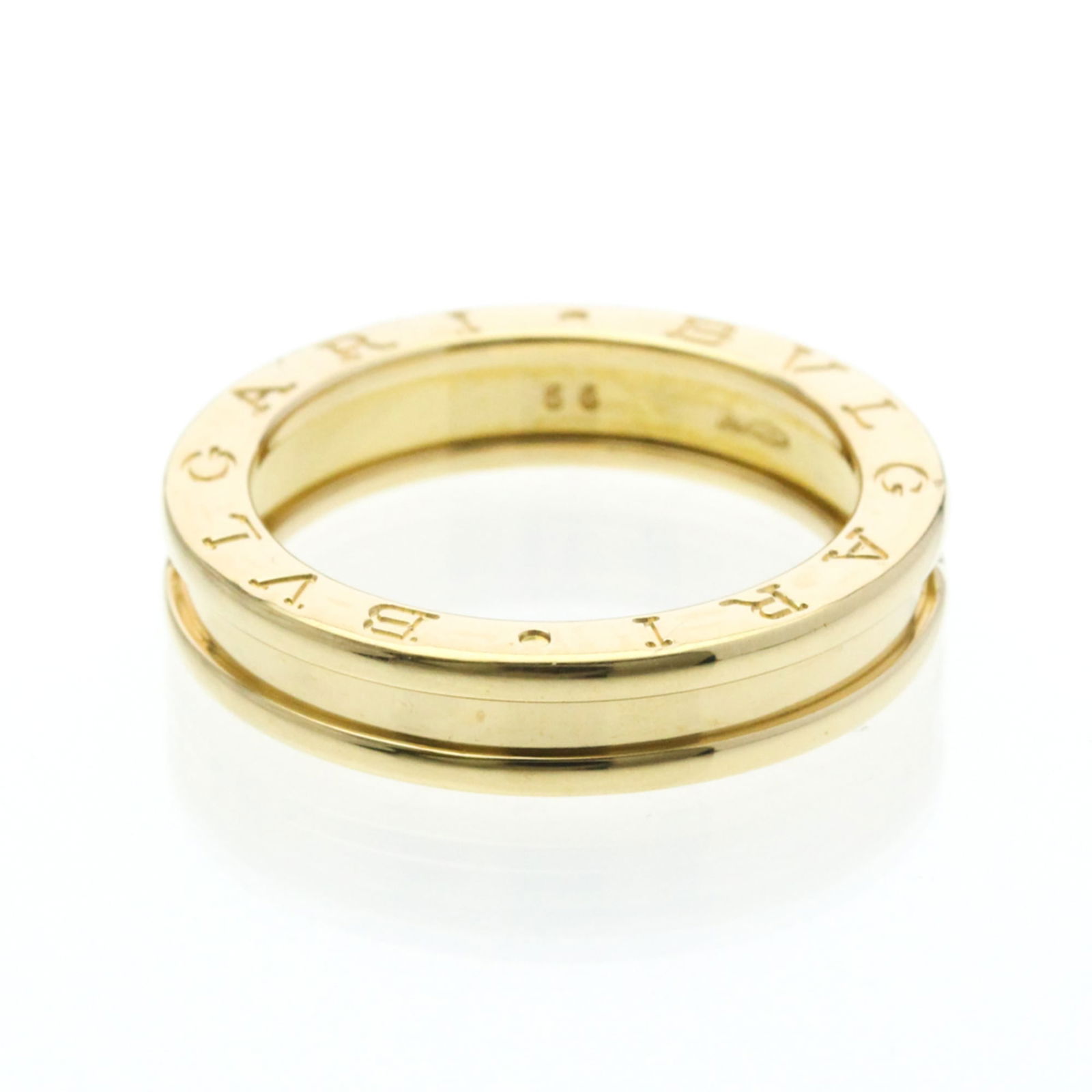 (18K) Bvlgari Band Ring Yellow Gold (1 of 10)