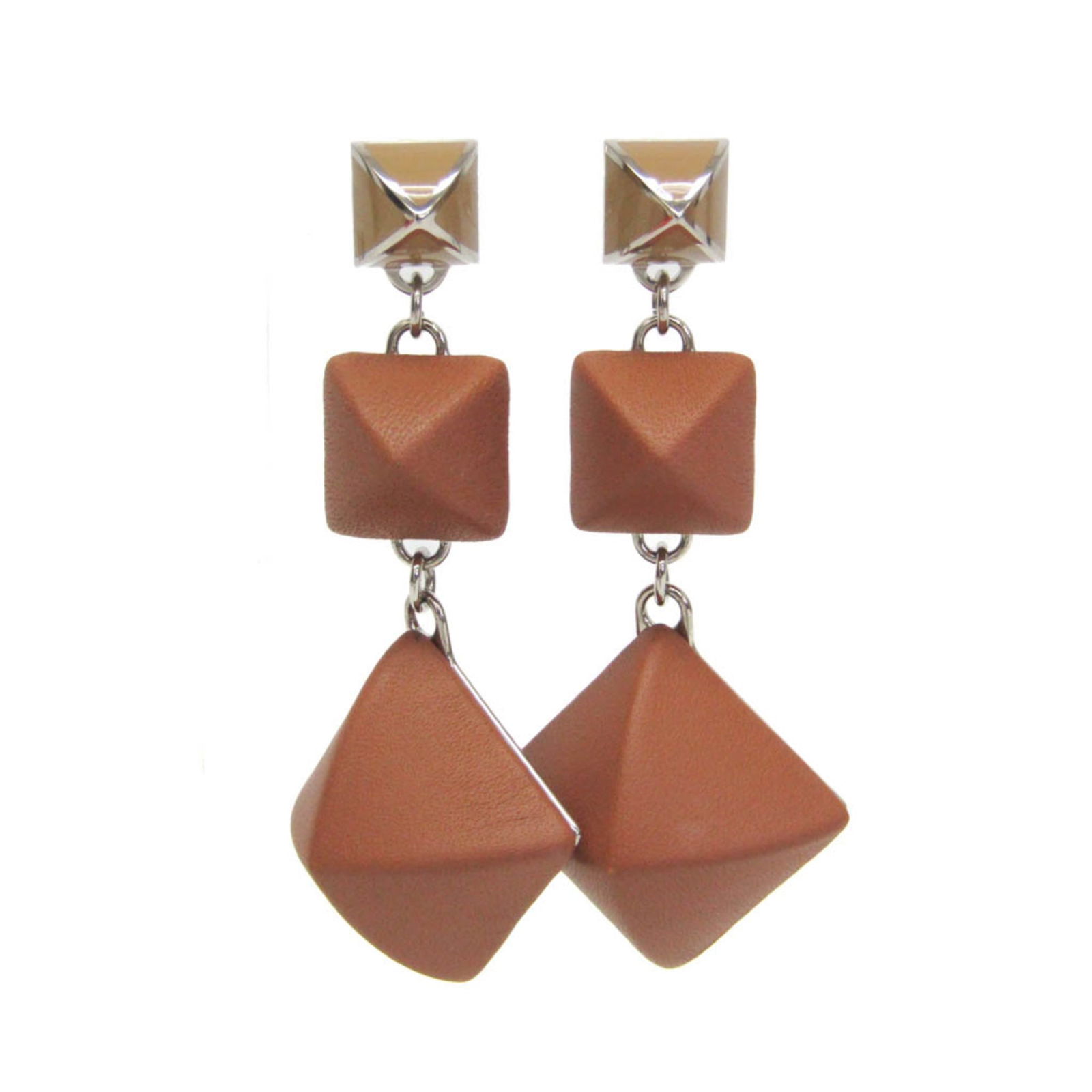 Metal - Hermes Stud Earrings Leather: Metal - Hermes Stud Earrings Leather This listing features Metal - Hermes Stud Earrings Leather. Item specifics are provided below. Item Specifics: Brand: Hermes Type: Stud Earrings Style: Fashion
