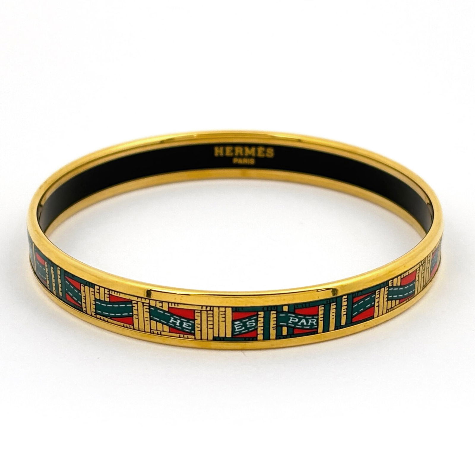 Enamel Hermes Bangle Cloisonn/ - 2