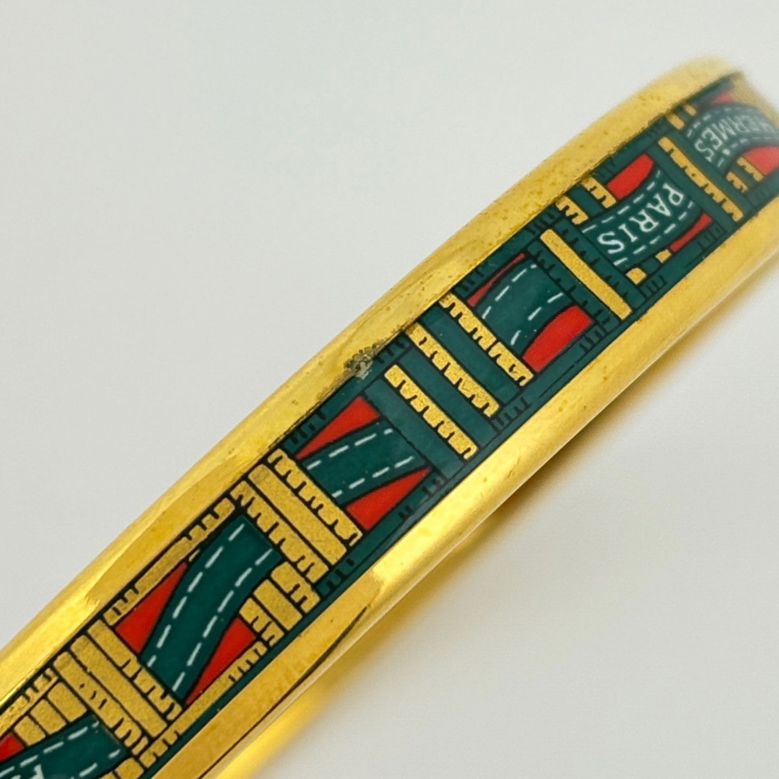 Enamel Hermes Bangle Cloisonn/ - 4
