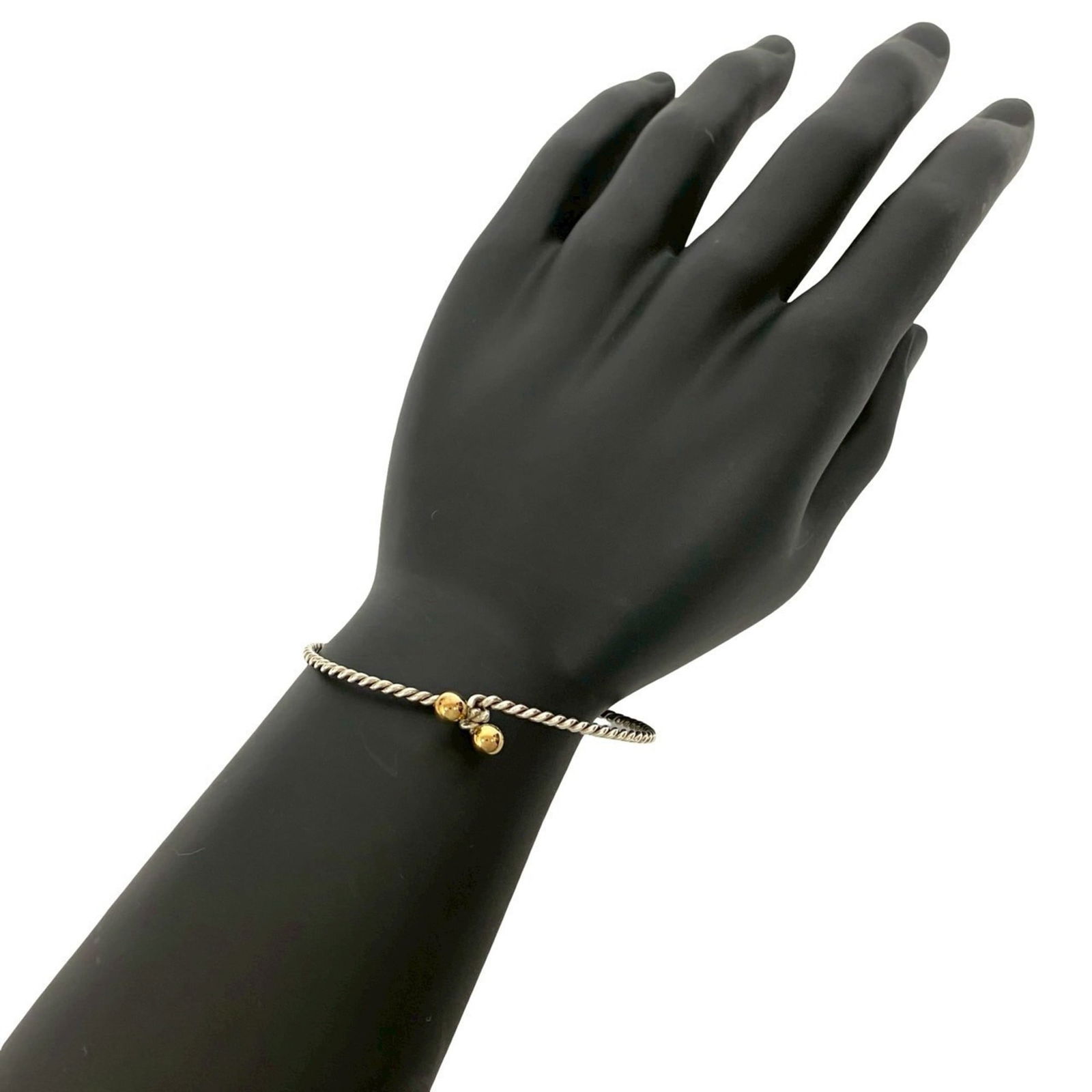 Silver 925 - Tiffany Bangle Gold (18K): Silver 925 - Tiffany Bangle Gold (18K) This listing features Silver 925 - Tiffany Bangle Gold (18K). Item specifics are provided below. Item Specifics: Brand: Tiffany Type: Bangle Gender: Women Materi