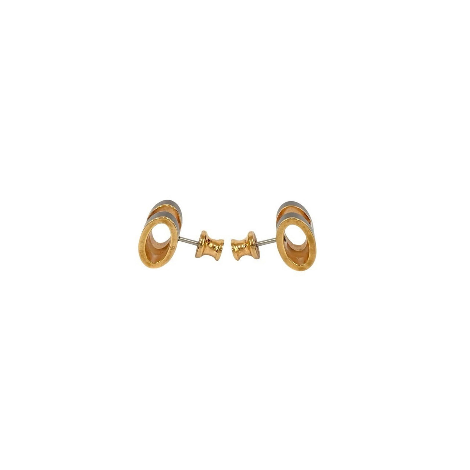 Plating Hermes Stud Earrings Gold - 4