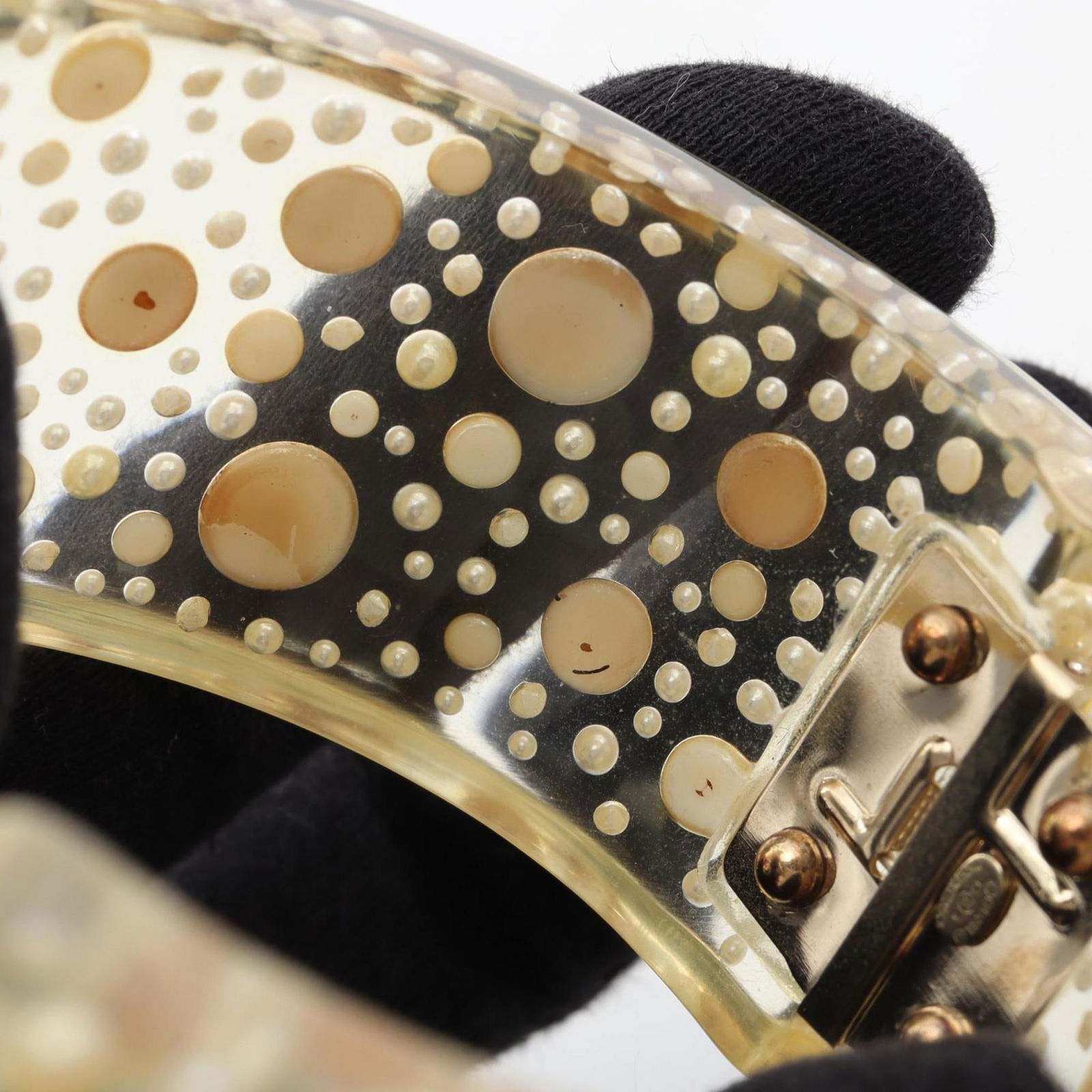 Plastic Chanel Bangle - 6