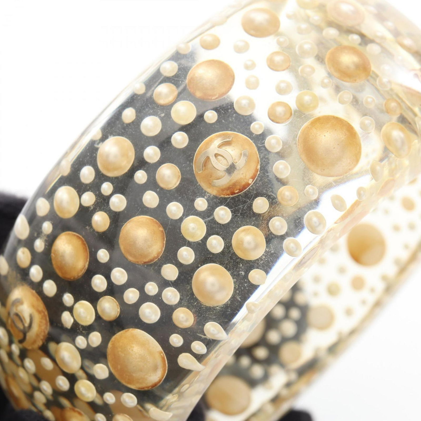 Plastic Chanel Bangle - 8