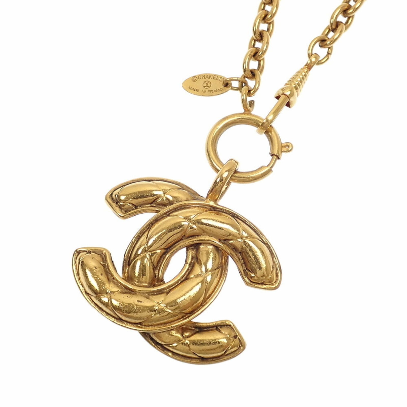 GP - Chanel Coco Mark Matelasse Necklace for Women (1 of 8)