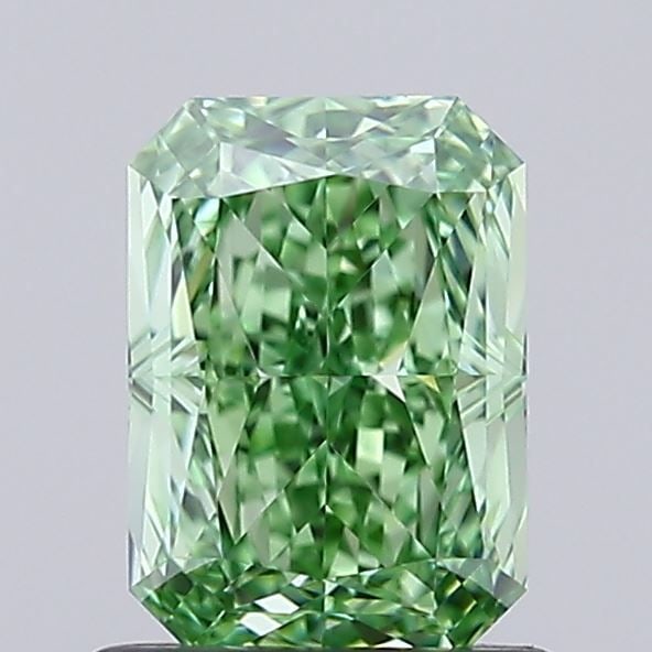 Loose Lab Diamond - IGI Radiant 1.07ct Fancy Vivid Green VVS1 (1 of 1)