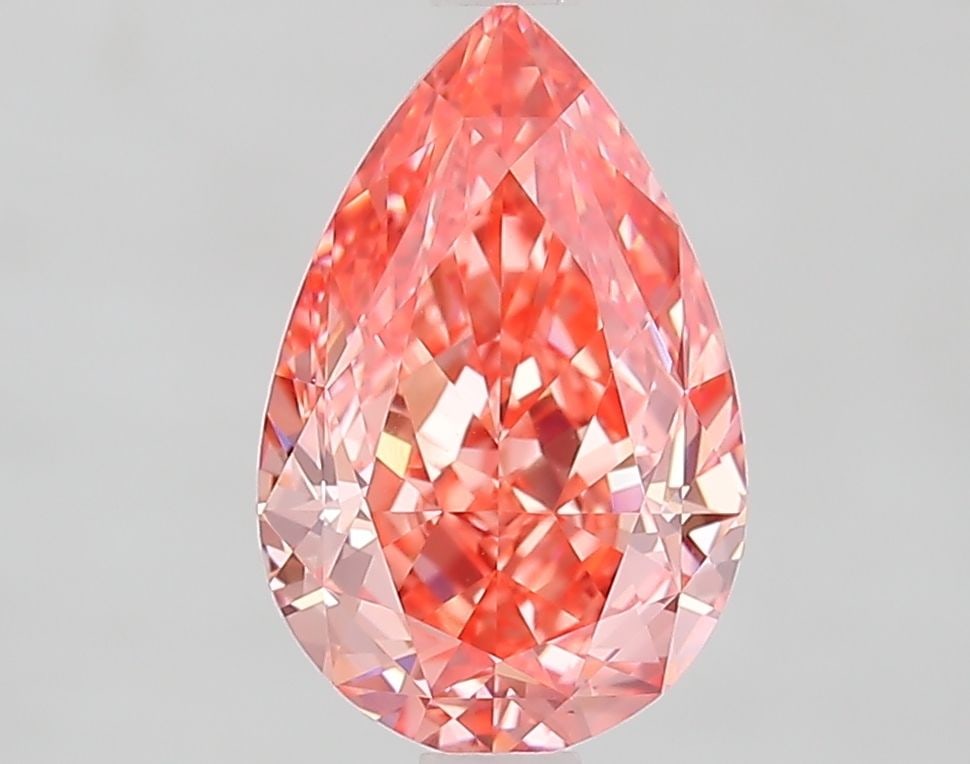 Loose Lab Diamond - IGI Pear 2.01ct Fancy Vivid Pink VVS2 (1 of 1)