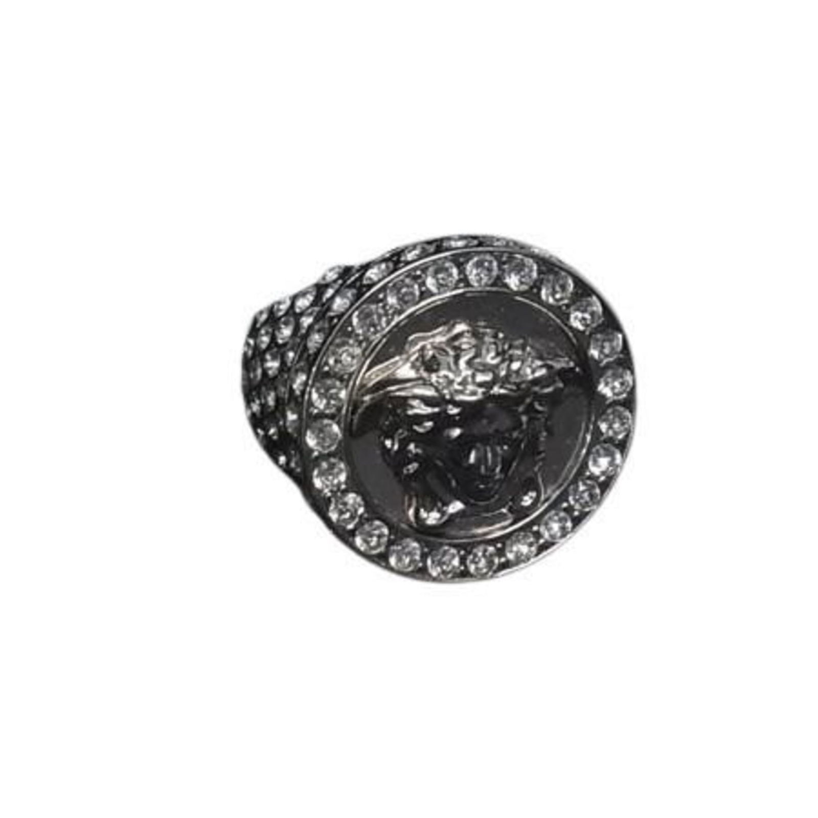Metal Versace Band Ring (1 of 4)