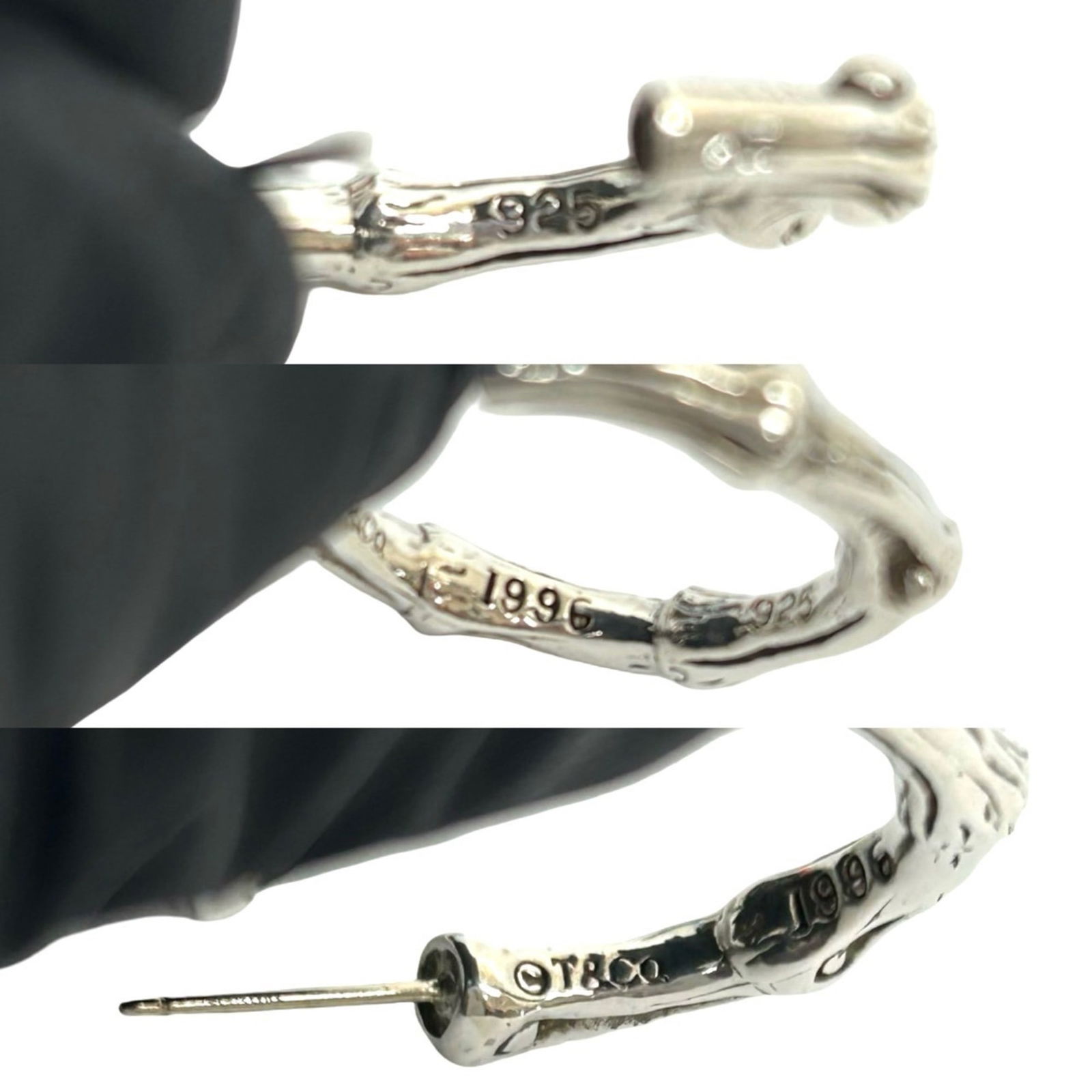 925 Tiffany Stud Earrings Silver - 2