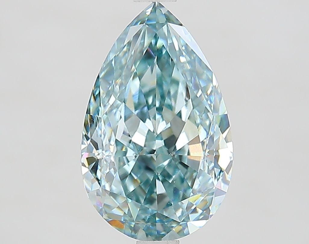 Loose Lab Diamond - IGI Pear 3.38ct Fancy Intense Blueish Green VVS2: Loose Lab Diamond - IGI Pear 3.38ct Fancy Intense Blueish Green VVS2 This listing features Loose Lab Diamond - IGI Pear 3.38ct Fancy Intense Blueish Green VVS2. Item specifics are provided below. 