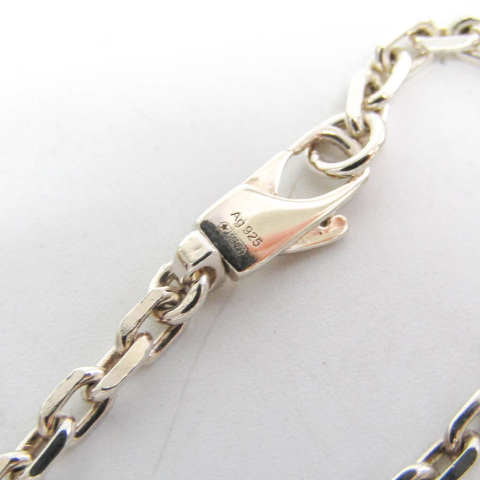 Silver Gucci Charm Bracelet - 9