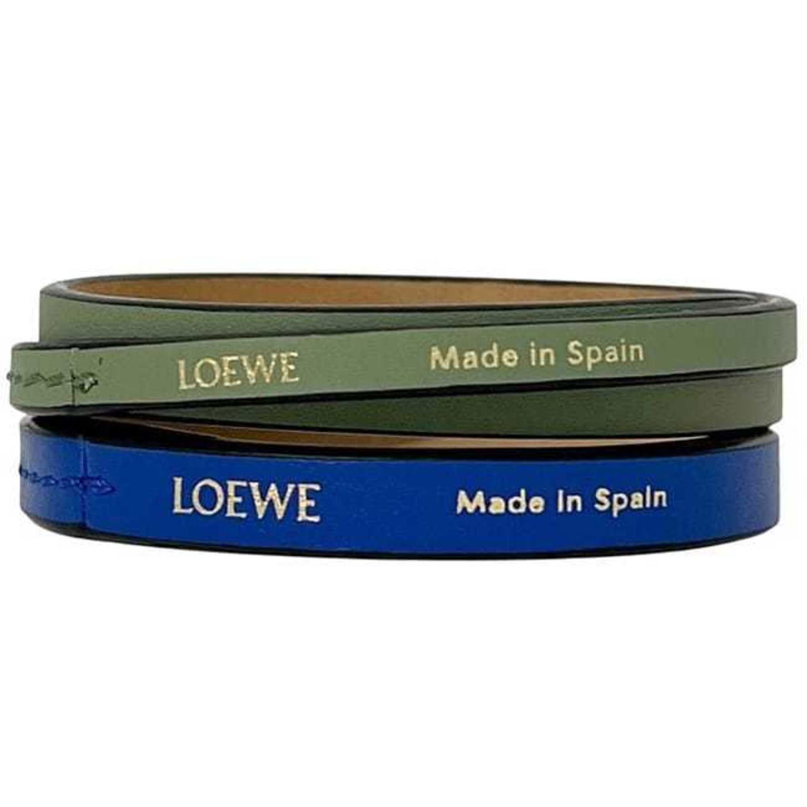 Leather Loewe Charm Bracelet - 3