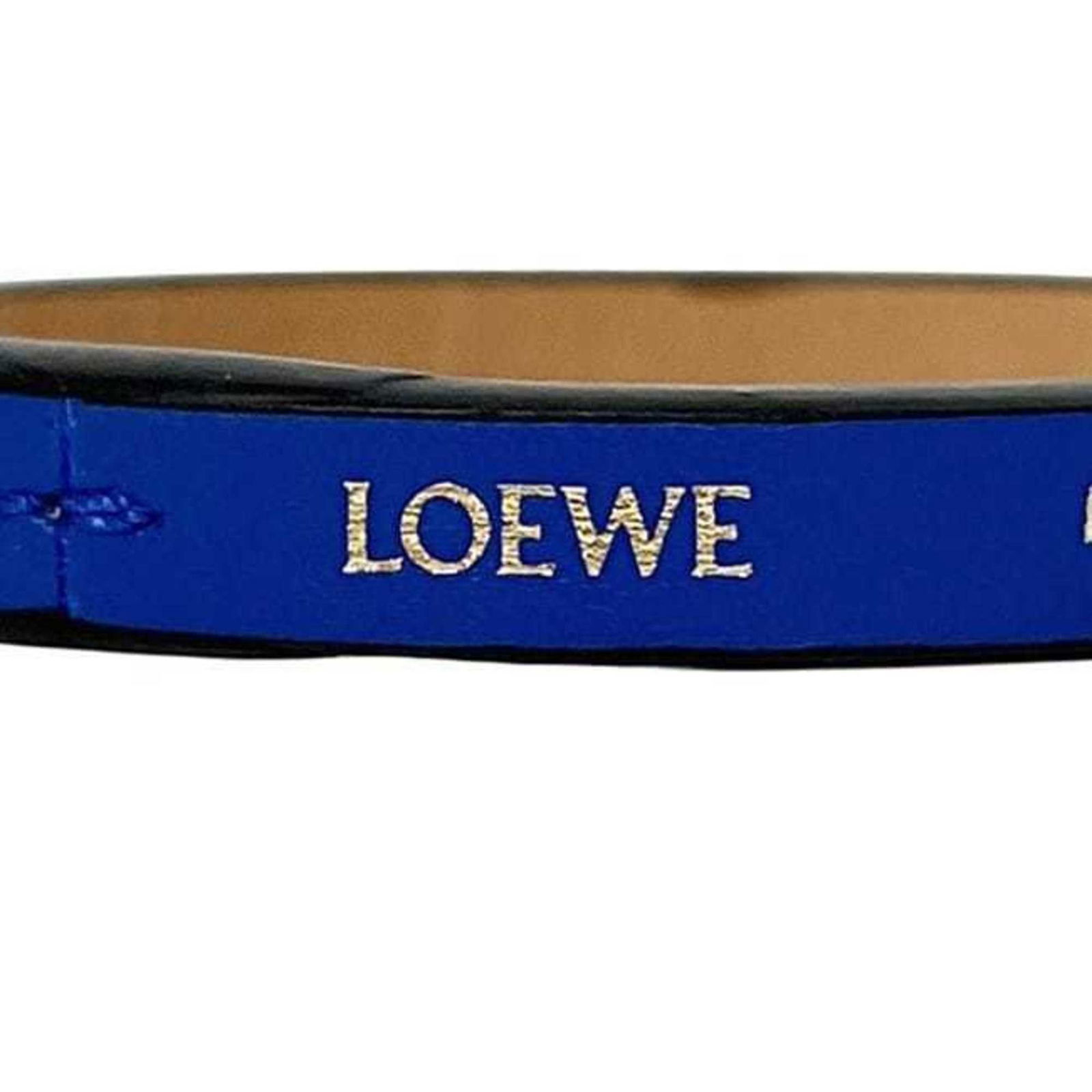 Leather Loewe Charm Bracelet - 6