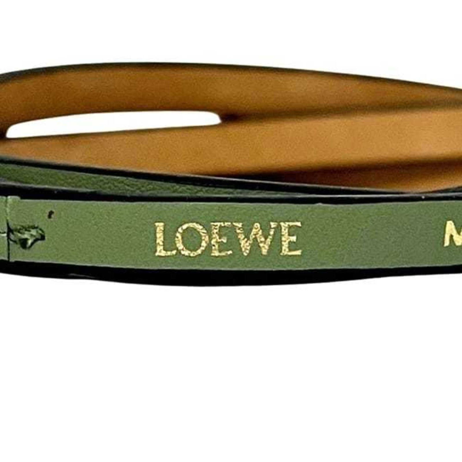Leather Loewe Charm Bracelet - 8