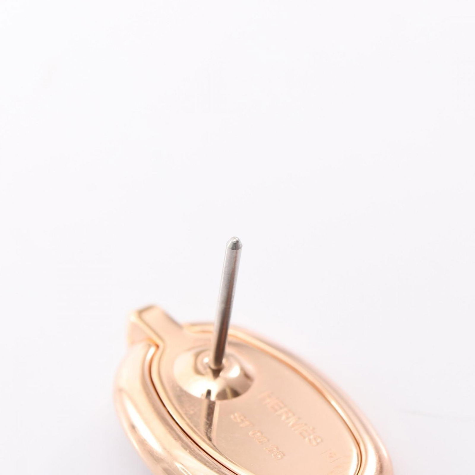 Plating Hermes Stud Earrings Gold - 5