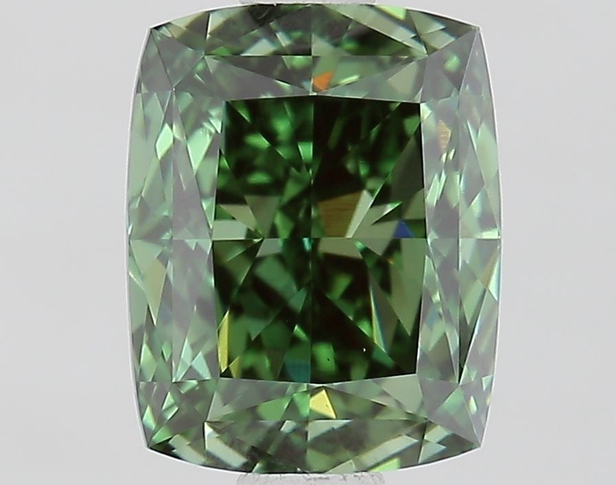 Loose Lab Diamond - IGI Cushion Modified 1.36ct Fancy Vivid Green VVS2: Loose Lab Diamond - IGI Cushion Modified 1.36ct Fancy Vivid Green VVS2 This listing features Loose Lab Diamond - IGI Cushion Modified 1.36ct Fancy Vivid Green VVS2. Item specifics are provided below.