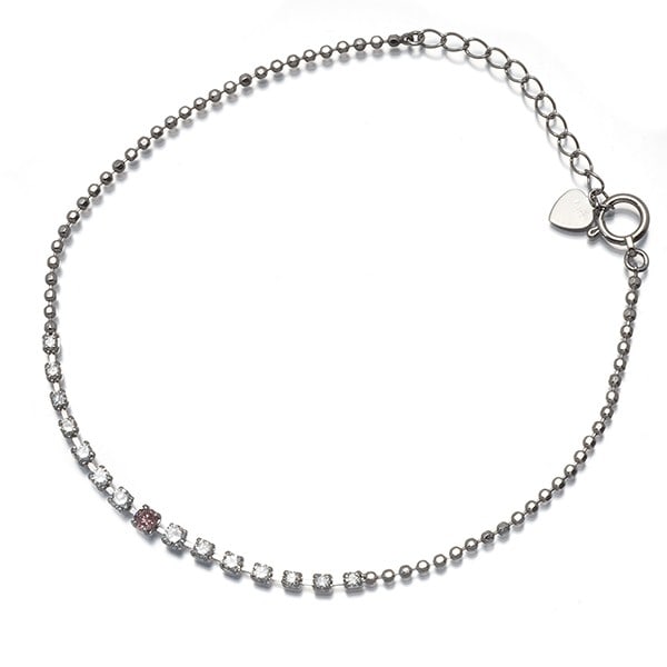 Platinum Pink &Clear Diamond 0.07Ct/ 0.43Ct Bracelet 850: Platinum Pink &Clear Diamond 0.07Ct/ 0.43Ct Bracelet 850 This listing features Platinum Pink &Clear Diamond 0.07Ct/ 0.43Ct Bracelet 850. Item specifics are provided below. Item Specifics: Metal: Plati