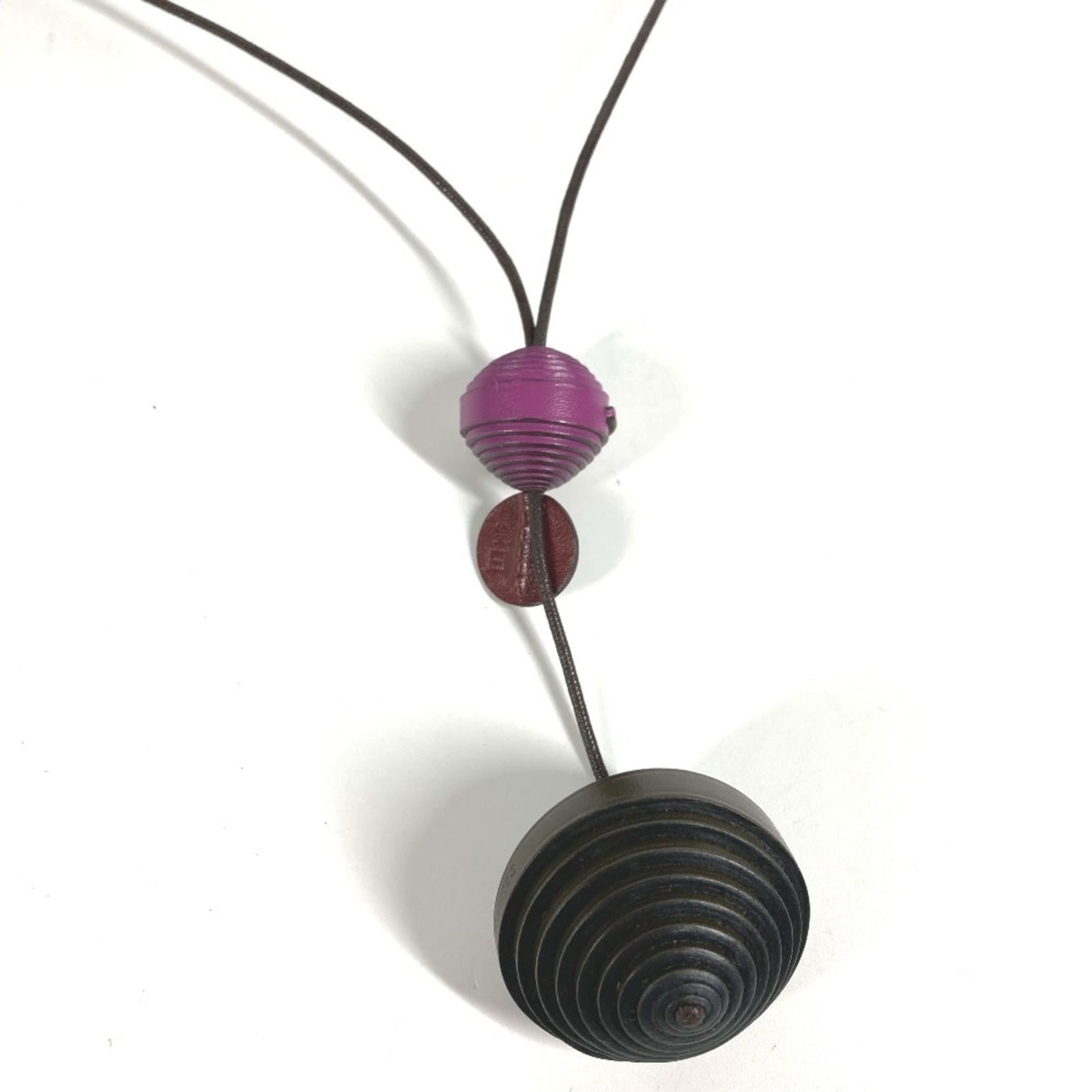 Purple - HERMES Jojoba Necklace - Accessory - Jewelry - Choker Leather - Women's: Purple - HERMES Jojoba Necklace - Accessory - Jewelry - Choker Leather - Women's This listing features Purple - HERMES Jojoba Necklace - Accessory - Jewelry - Choker Leather - Women's. Item specifics