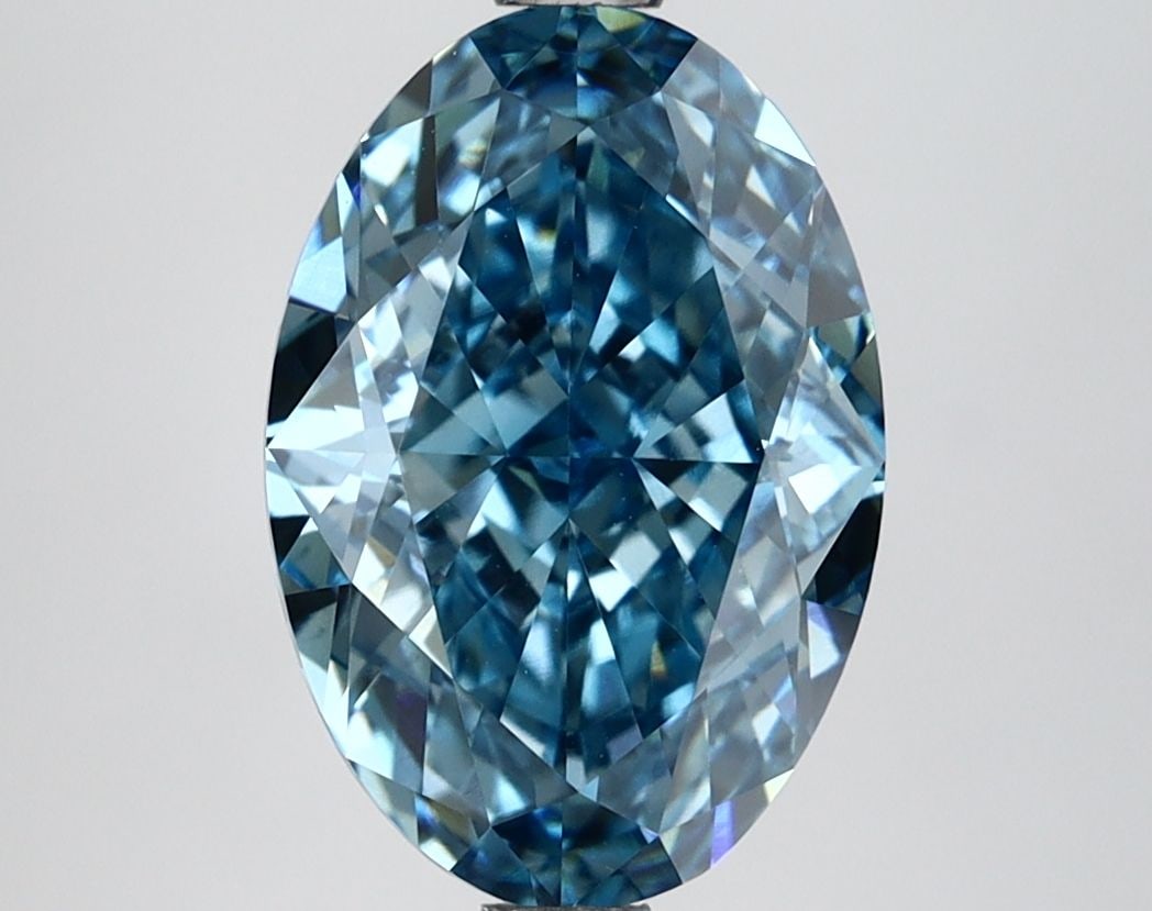 Loose Lab Diamond - IGI Oval 3.45ct Fancy Vivid Blue VVS2: Loose Lab Diamond - IGI Oval 3.45ct Fancy Vivid Blue VVS2 This listing features Loose Lab Diamond - IGI Oval 3.45ct Fancy Vivid Blue VVS2. Item specifics are provided below. Item Specifics: Source: