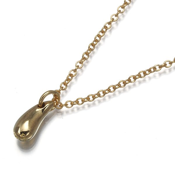 Gold Tiffany&Co. Necklace Teardrop 18K 750 Yellow: Gold Tiffany&Co. Necklace Teardrop 18K 750 Yellow This listing features Gold Tiffany&Co. Necklace Teardrop 18K 750 Yellow. Item specifics are provided below. Item Specifics: Brand: Tiffany & Co.