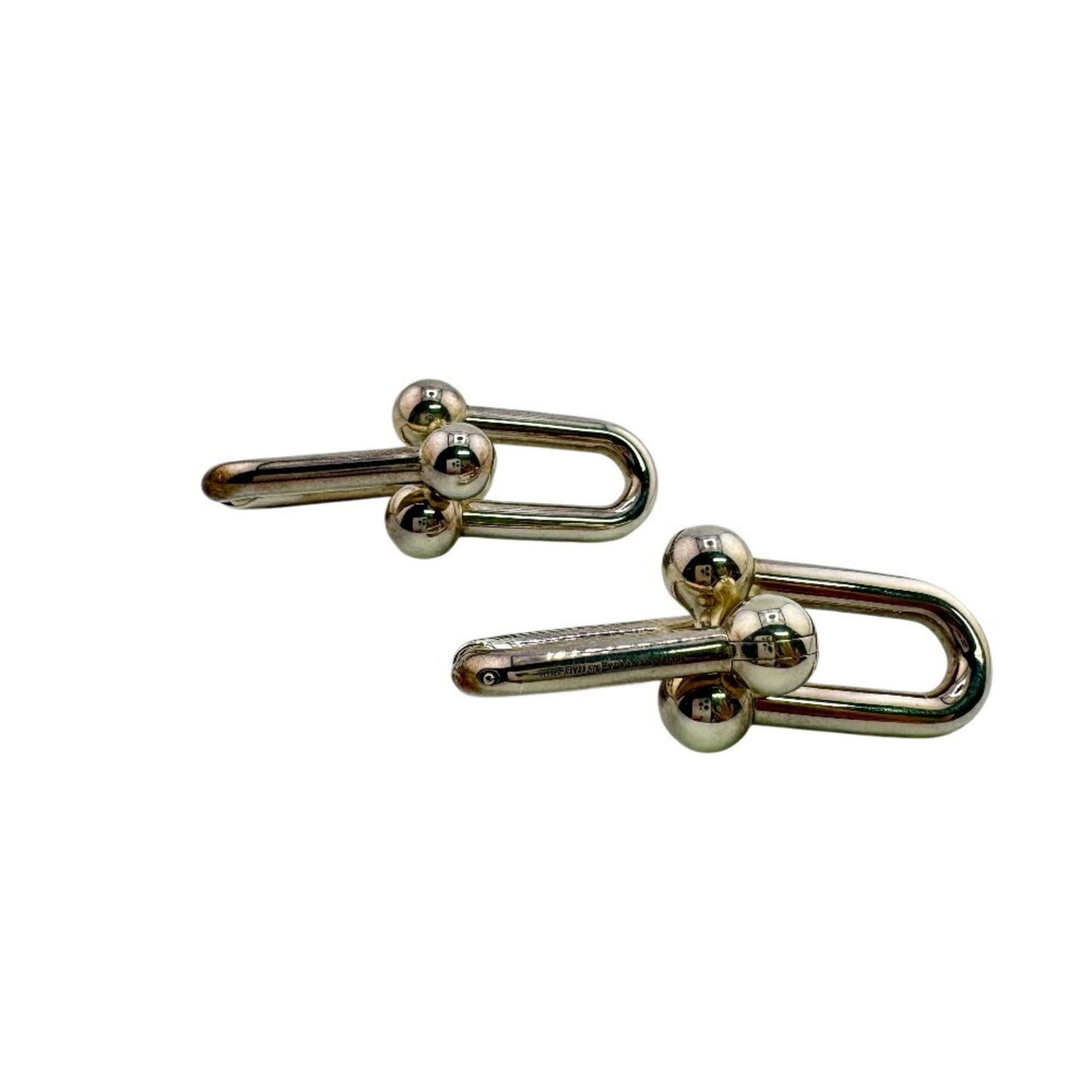 925 Tiffany Stud Earrings Silver - 4