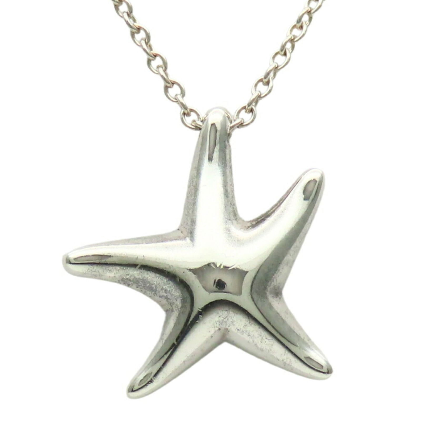 TIFFANY - Tiffany & Co. Starfish Necklace - SV925 - approximately 2.8g - Silver - Elsa Peretti -: TIFFANY - Tiffany & Co. Starfish Necklace - SV925 - approximately 2.8g - Silver - Elsa Peretti - Women's This listing features TIFFANY - Tiffany & Co. Starfish Necklace - SV925 - approximately 2.8g -