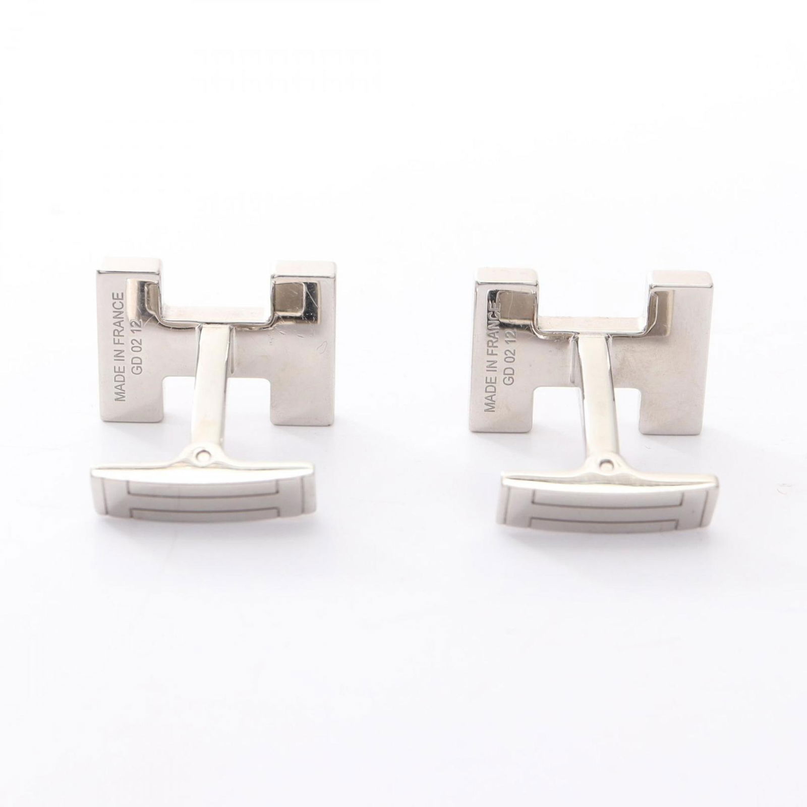 Metal Hermes Cufflinks - 2
