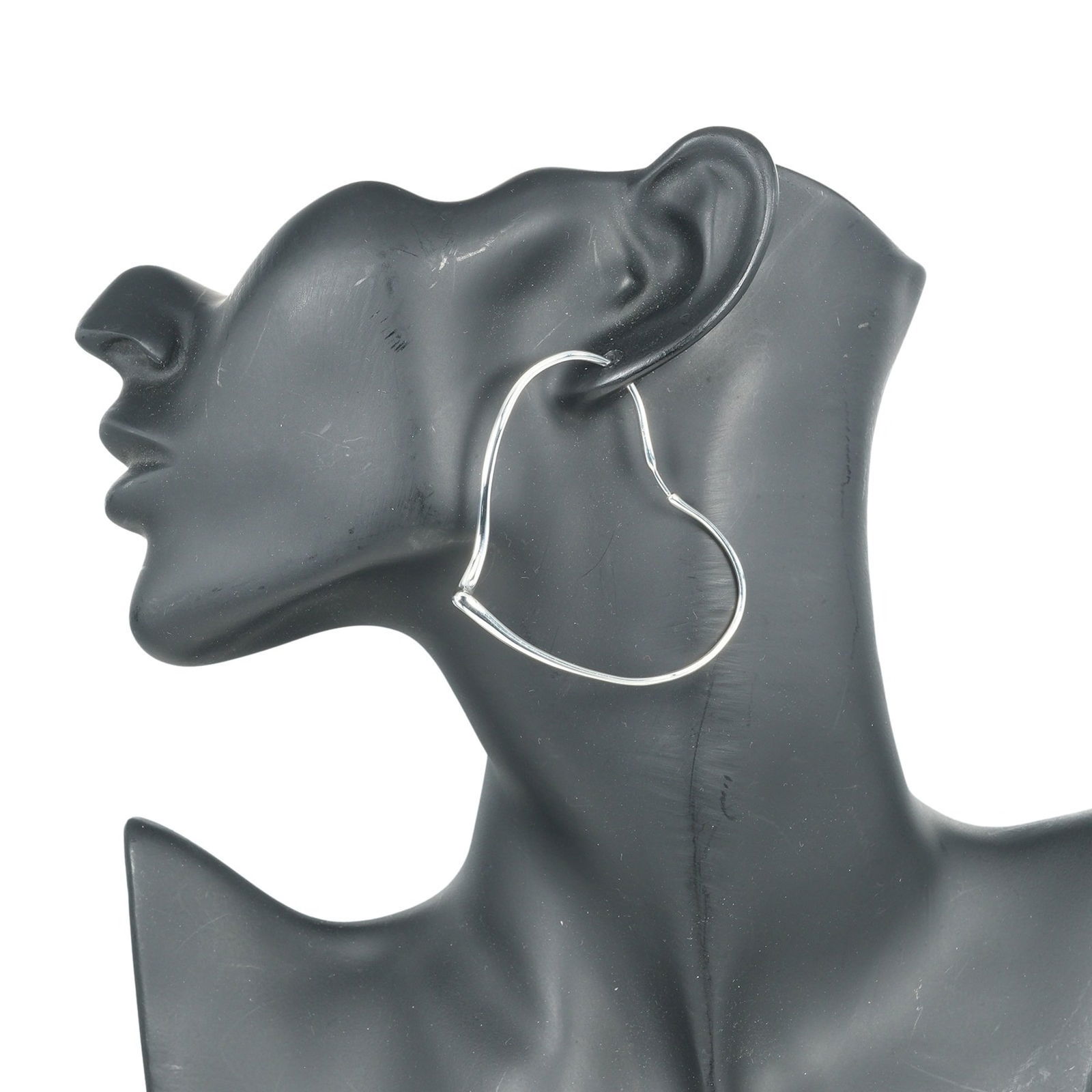 925 Tiffany Hoop Earrings Silver - 2