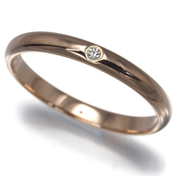 Gold Cartier Ring Diamond 1895 Wedding Band 2.4Mm Eu50 18K 750 Rose: Gold Cartier Ring Diamond 1895 Wedding Band 2.4Mm Eu50 18K 750 Rose This listing features Gold Cartier Ring Diamond 1895 Wedding Band 2.4Mm Eu50 18K 750 Rose. Item specifics are provided below. Item