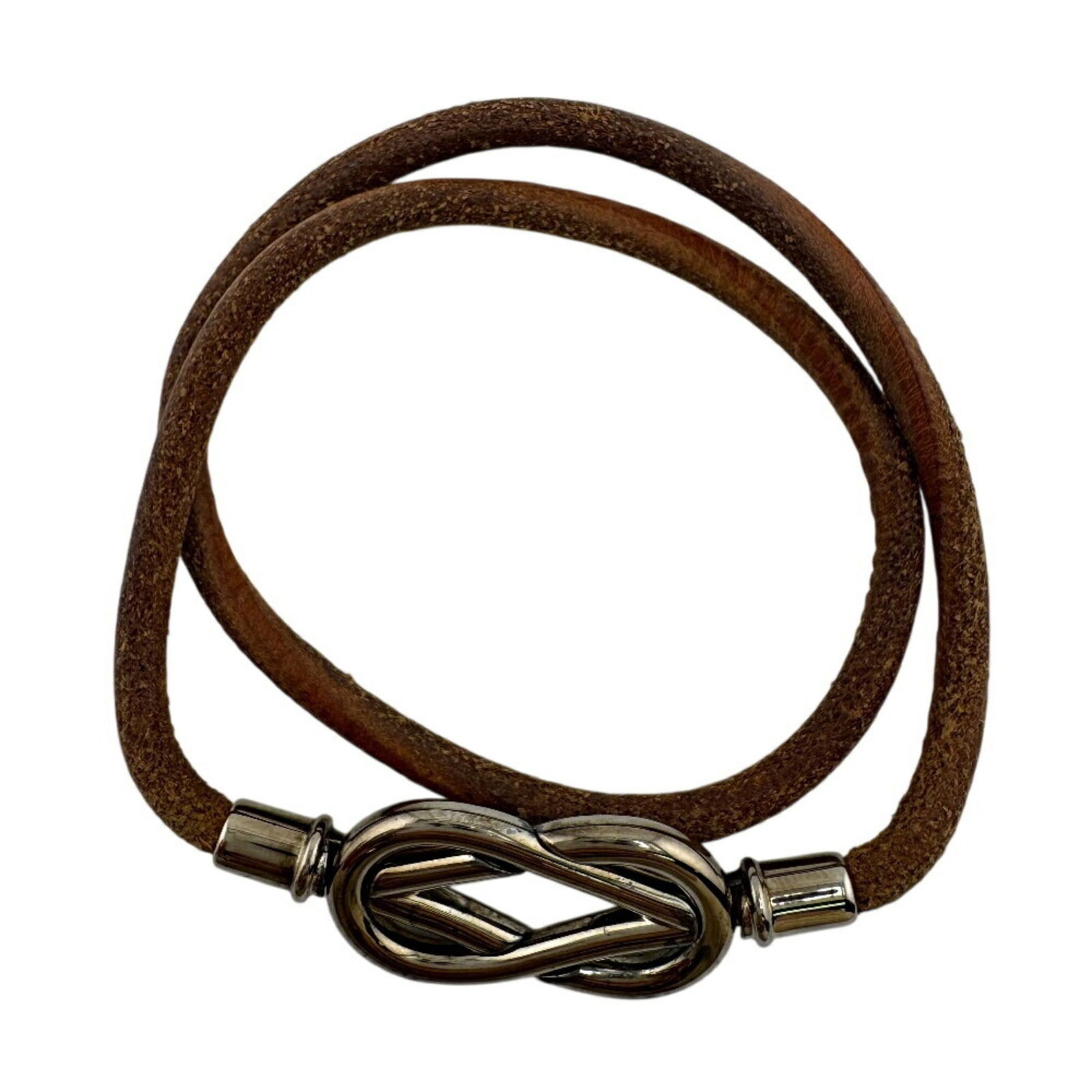 Leather Hermes Charm Bracelet - 2