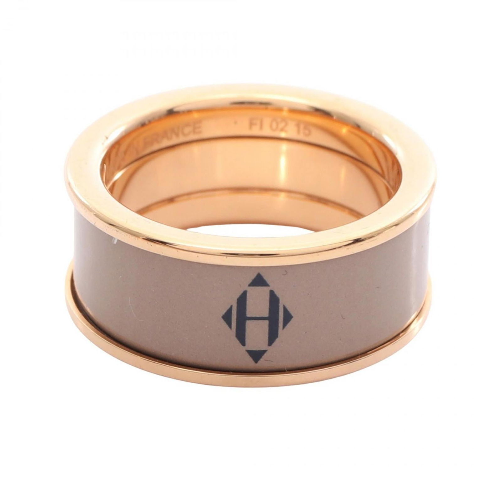 Plating Hermes Band Ring Gold