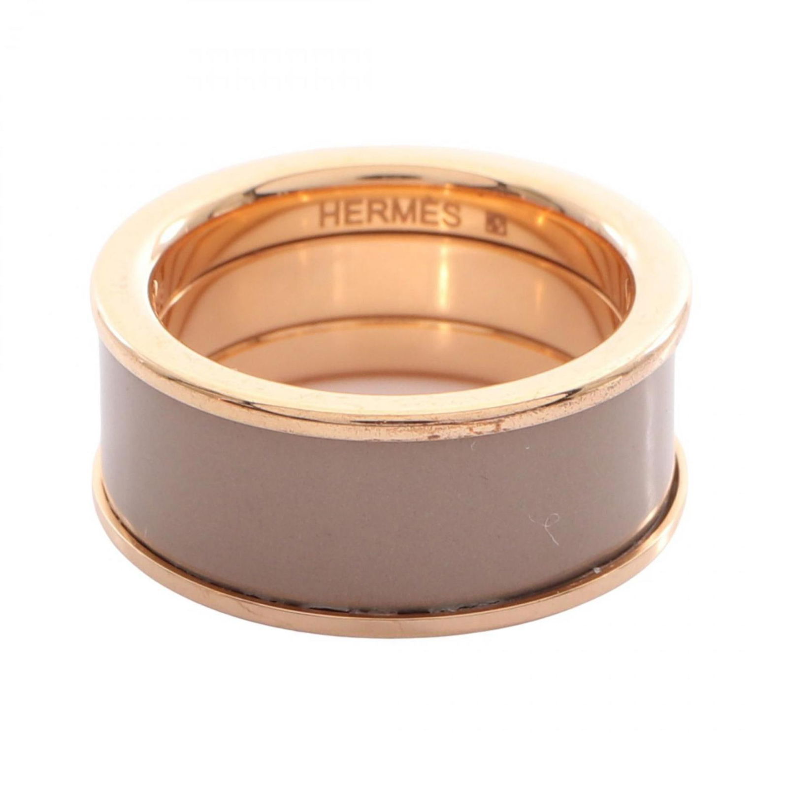 Plating Hermes Band Ring Gold - 3