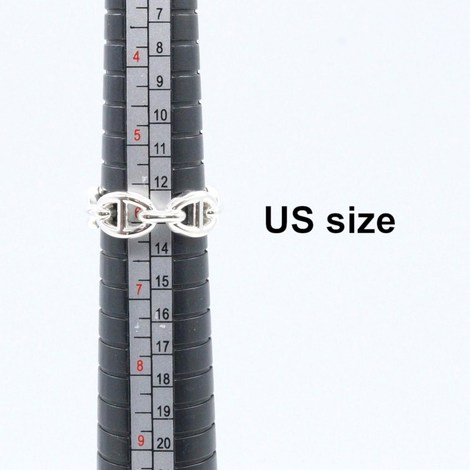 925 Hermes Band Ring Silver - 8