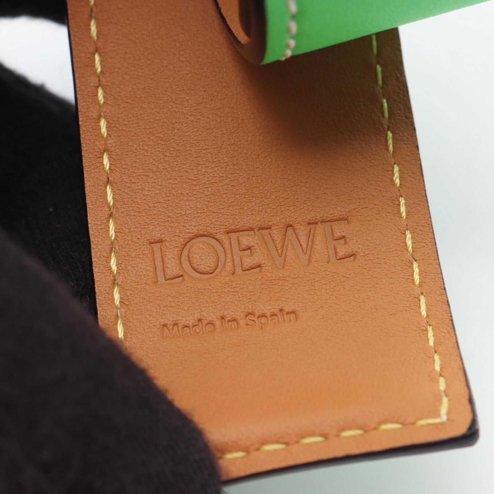 Leather Loewe Charm Bracelet - 5