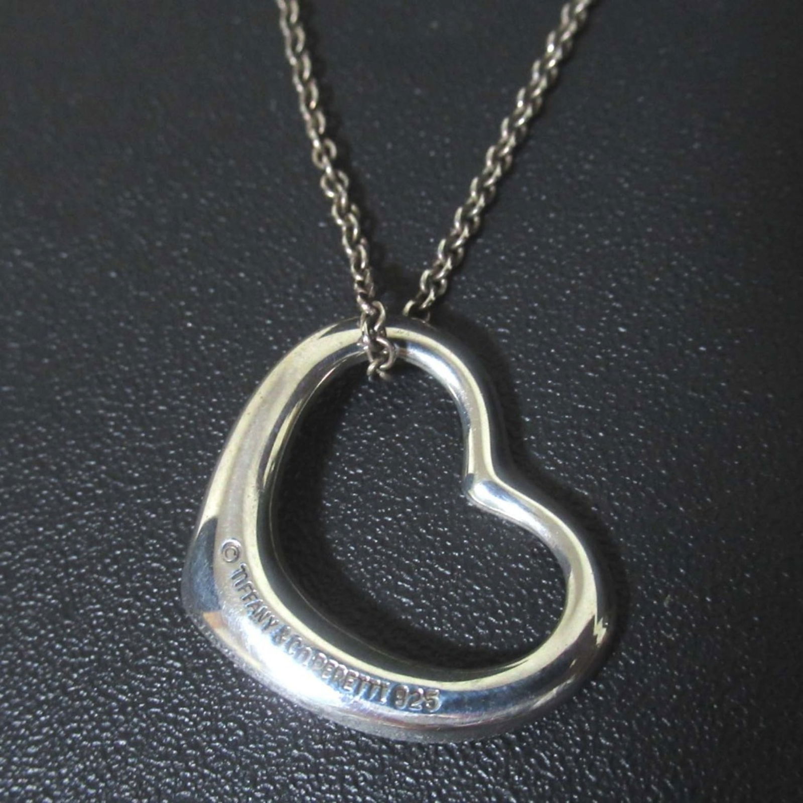 Women's Tiffany & Co. Open Heart Necklace Pendant 925SV Silver: Women's Tiffany & Co. Open Heart Necklace Pendant 925SV Silver This listing features Women's Tiffany & Co. Open Heart Necklace Pendant 925SV Silver. Item specifics are provided below. Item