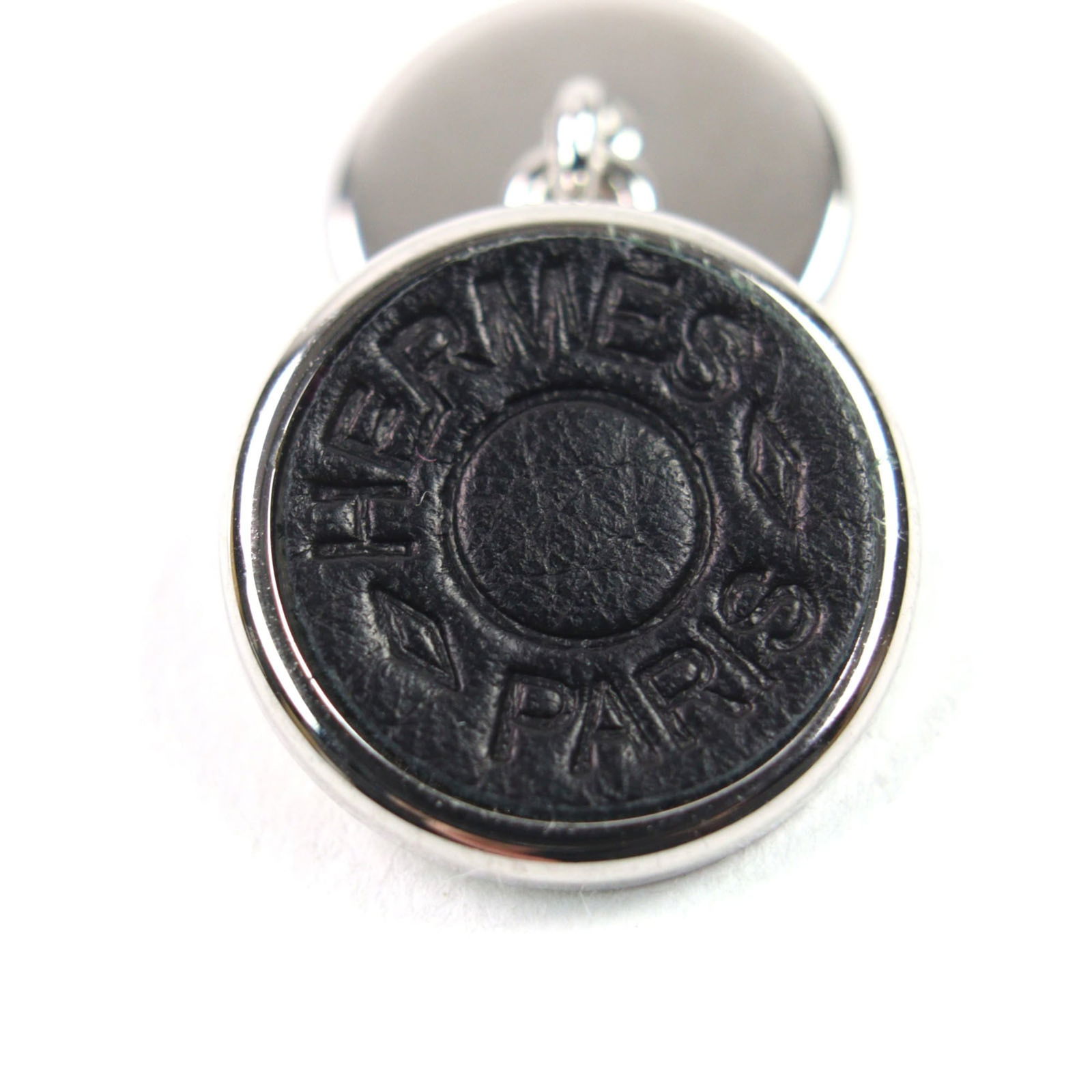 Steel Hermes Stud/ Button Stainless - 8