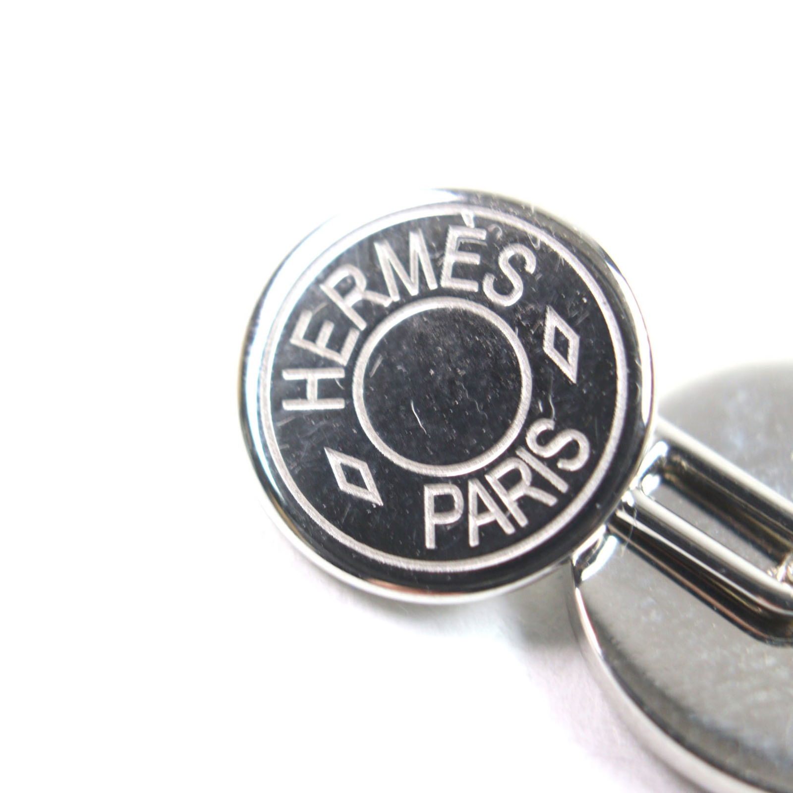 Steel Hermes Stud/ Button Stainless - 9