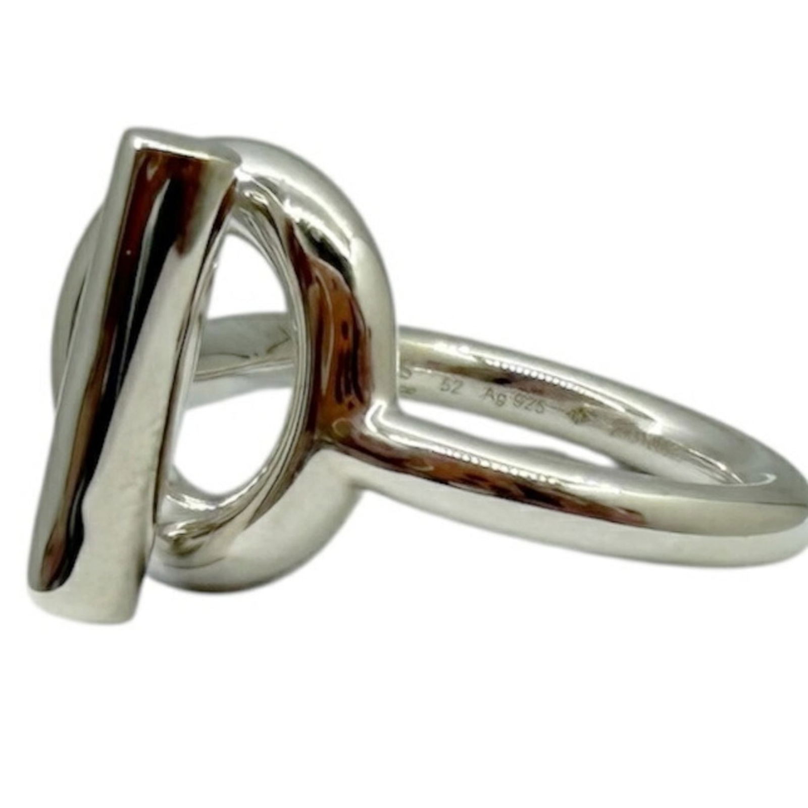 925 Hermes Band Ring Silver - 4