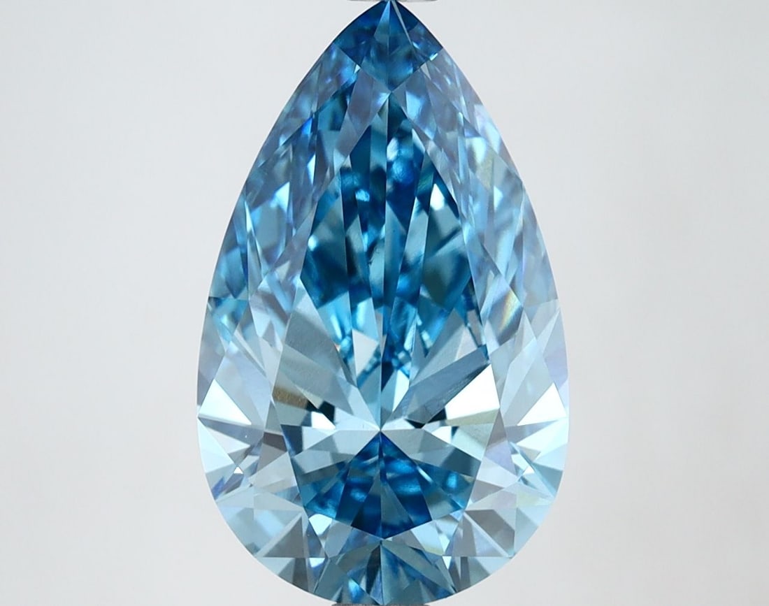 Loose Lab Diamond - IGI Pear 3.52ct Fancy Vivid Blue VVS2: Loose Lab Diamond - IGI Pear 3.52ct Fancy Vivid Blue VVS2 This listing features Loose Lab Diamond - IGI Pear 3.52ct Fancy Vivid Blue VVS2. Item specifics are provided below. Item Specifics: Source: