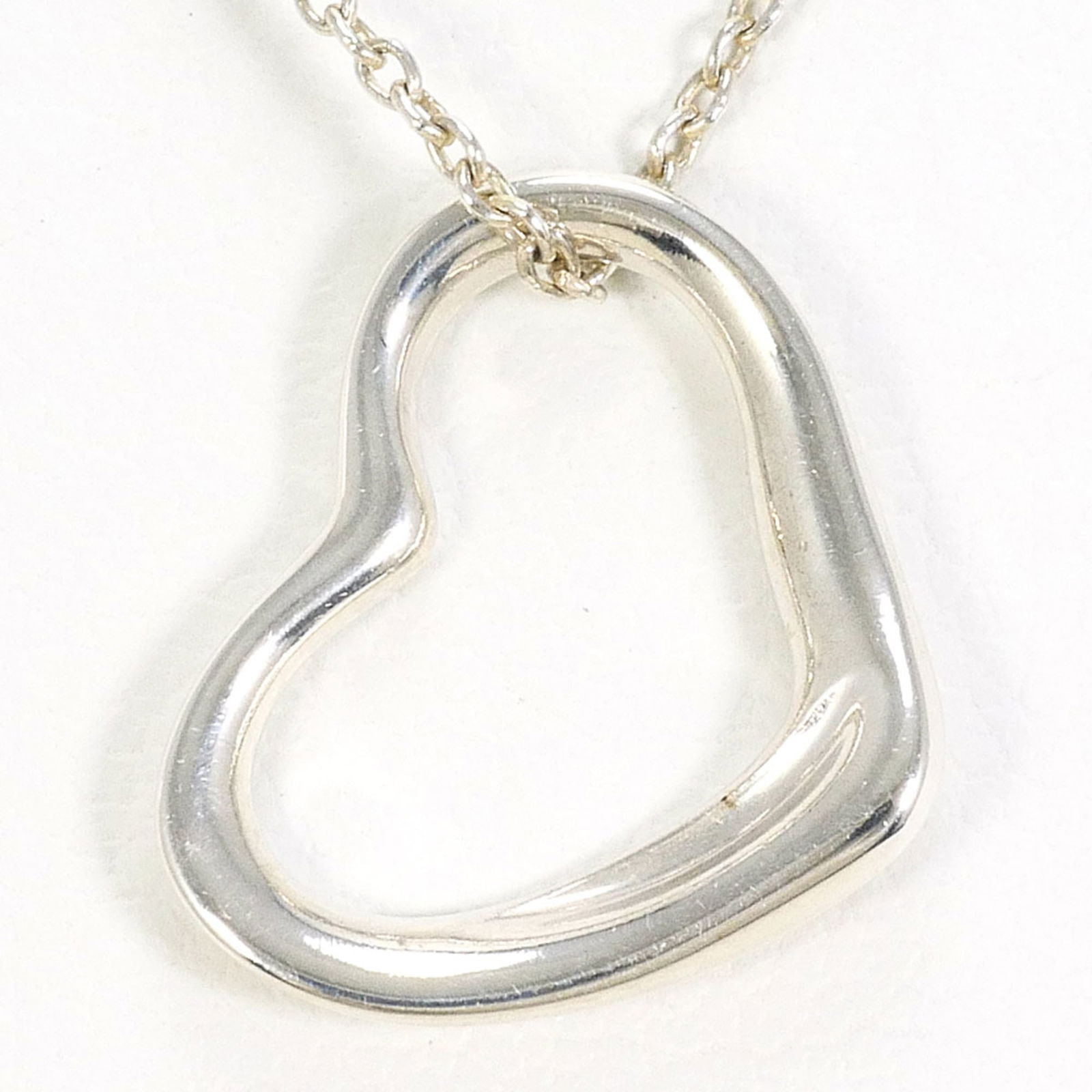Like New - Tiffany & Co. Silver Necklace - Total Weight: Approx. 1.8g - 43cm (1 of 6)