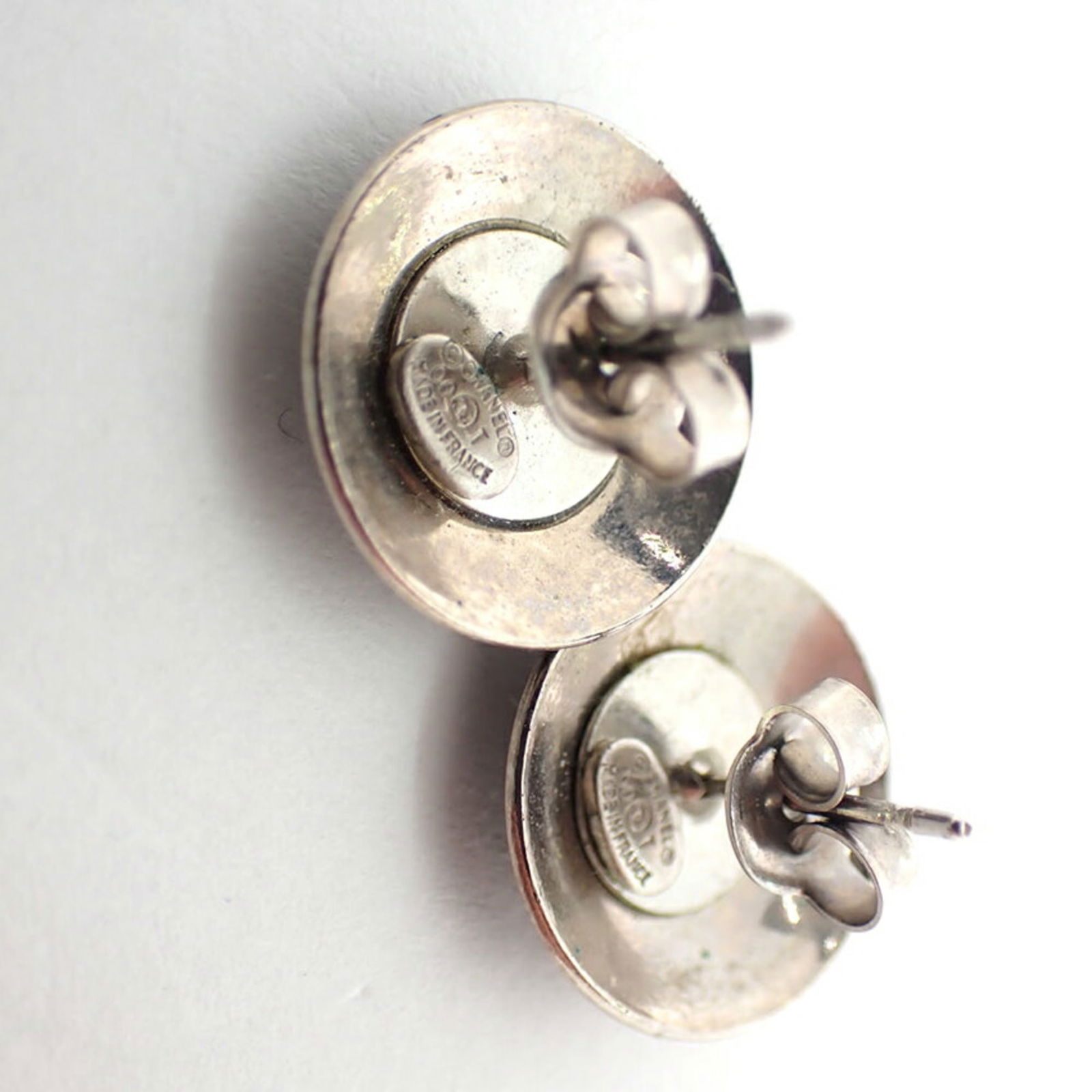 Plating Chanel Stud Earrings Gold - 10