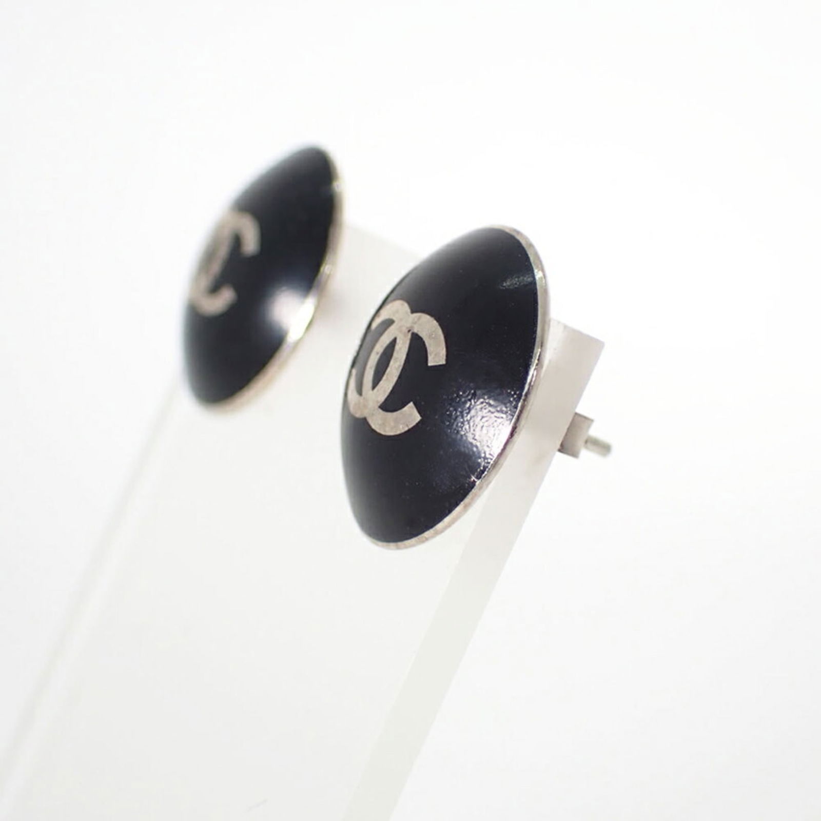 Plating Chanel Stud Earrings Gold - 5