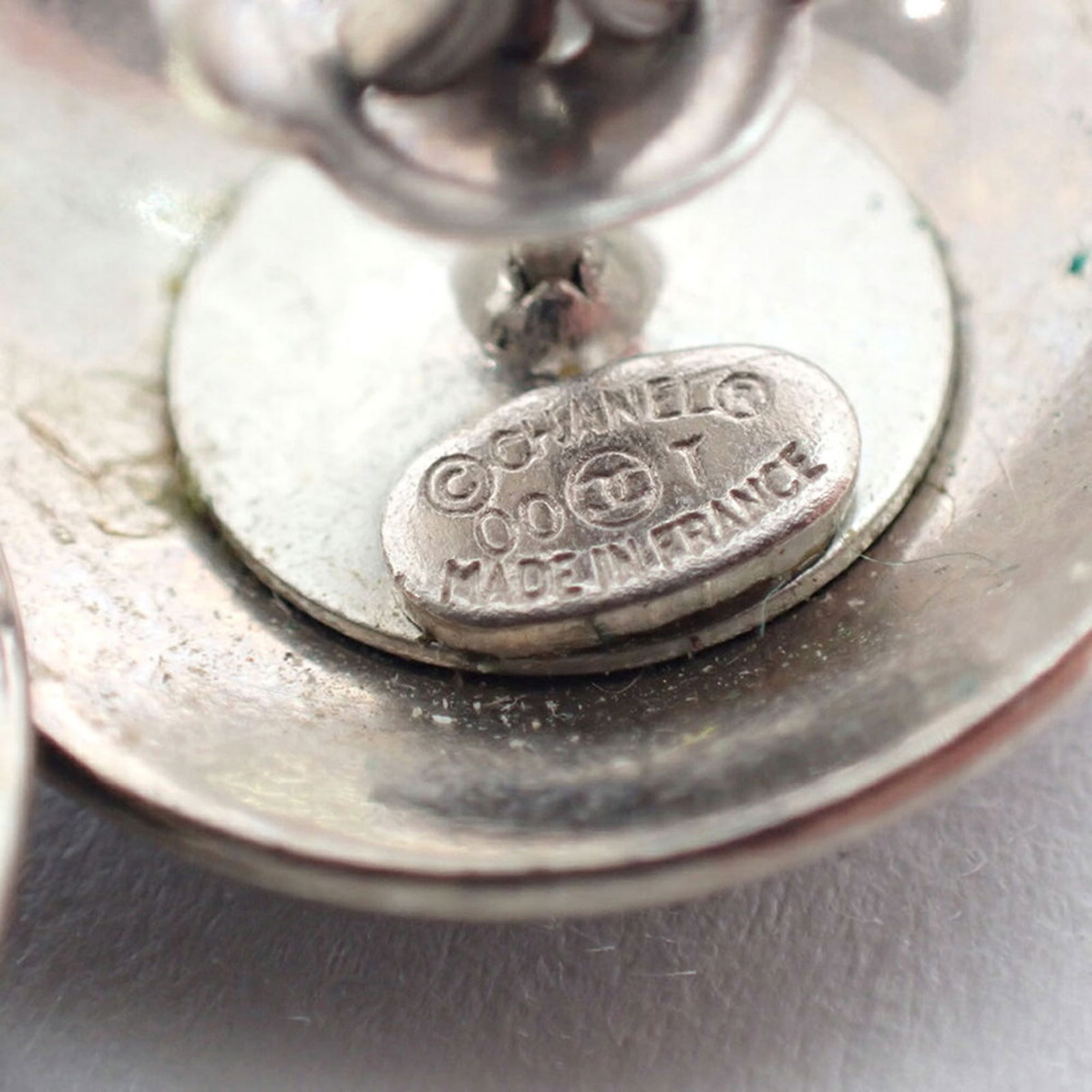 Plating Chanel Stud Earrings Gold - 7