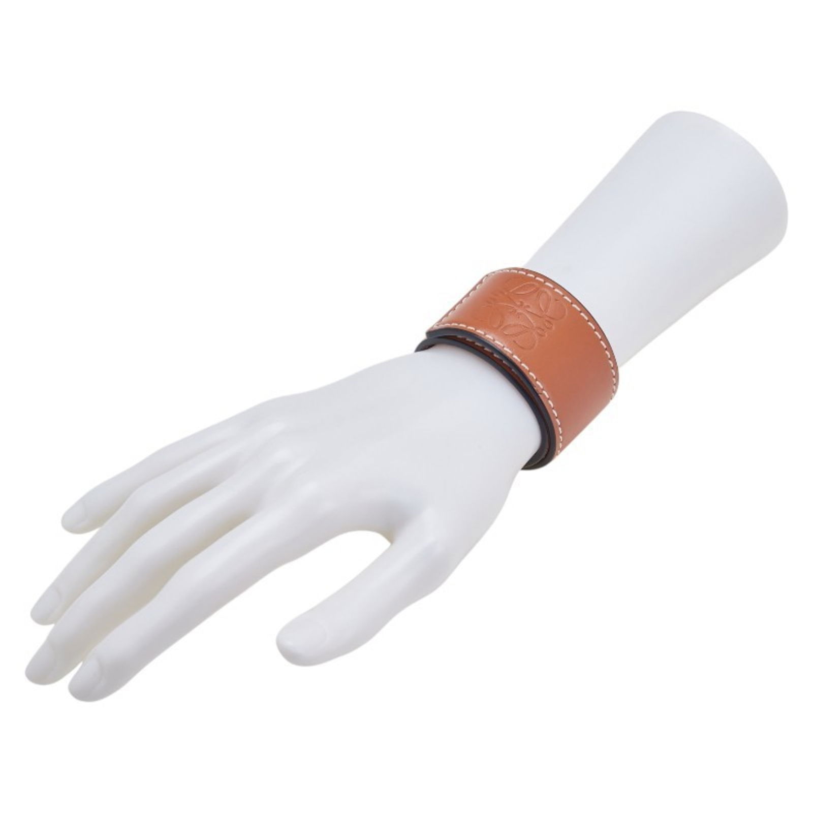 Leather Loewe Charm Bracelet - 5