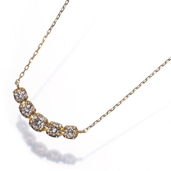 Gold Estelle Brown Diamond 0.20Ct 5P Necklace 18K 750 Yellow: Gold Estelle Brown Diamond 0.20Ct 5P Necklace 18K 750 Yellow This listing features Gold Estelle Brown Diamond 0.20Ct 5P Necklace 18K 750 Yellow. Item specifics are provided below. Item Specifics: