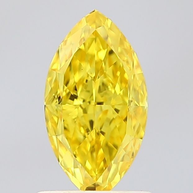 Loose Lab Diamond - IGI Marquise 1.1ct Fancy Vivid Yellow VVS2 (1 of 1)