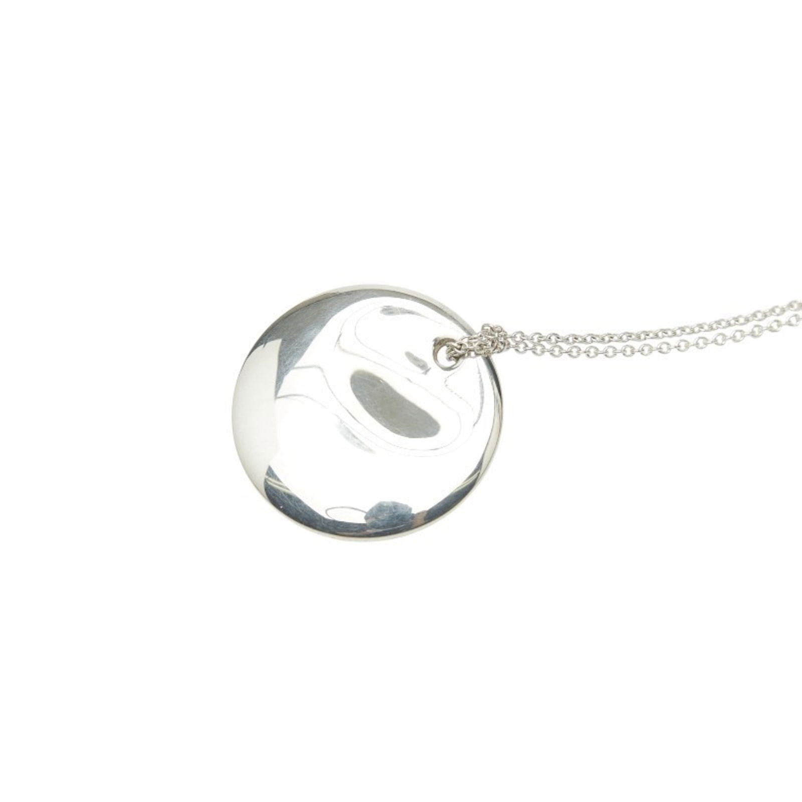 women. Tiffany & Co. round necklace in 925 silver for: women. Tiffany & Co. round necklace in 925 silver for This listing features women. Tiffany & Co. round necklace in 925 silver for. Item specifics are provided below. Item Specifics: Brand: Tiffany