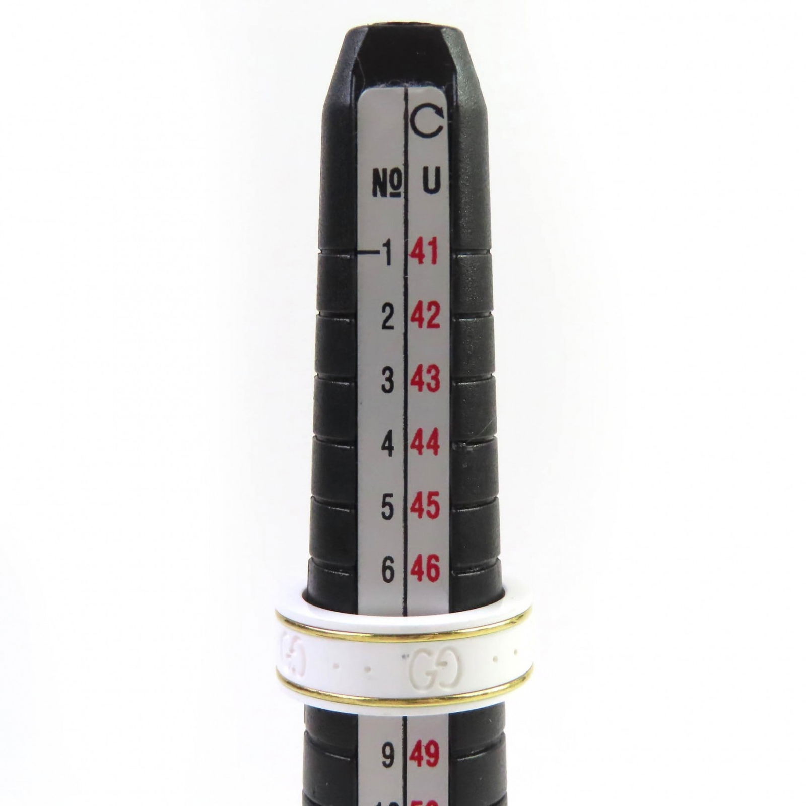 Ceramic Gucci Band Ring - 10