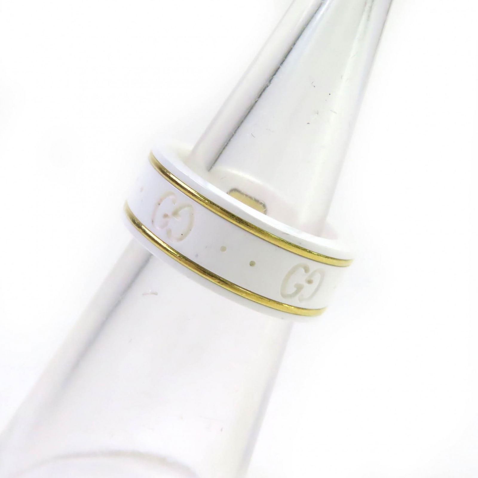 Ceramic Gucci Band Ring - 3